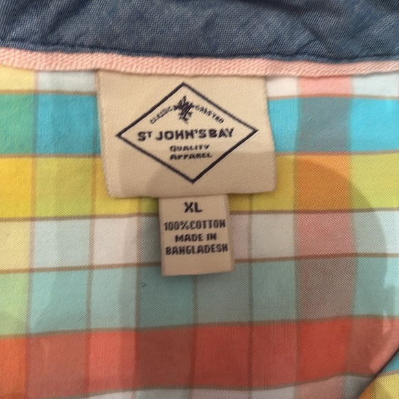 Pastel Check Long Sleeve Button Up - Picture 16 of 16
